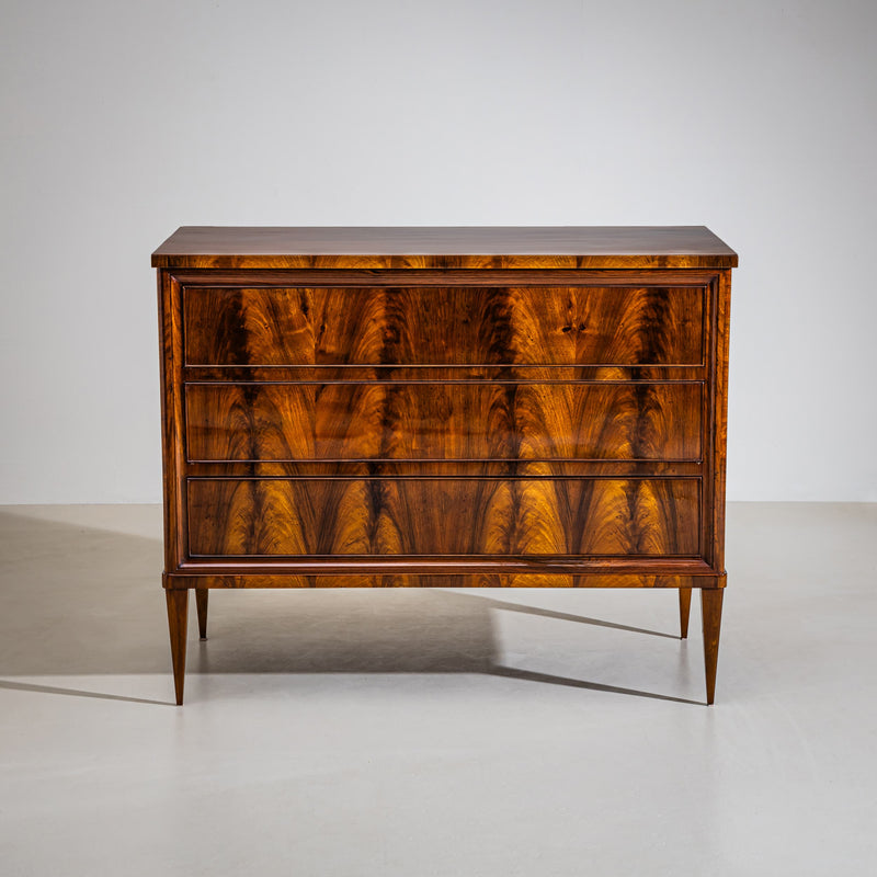 Pair of Biedermeier Chests of Drawers, Italy, 19th Century