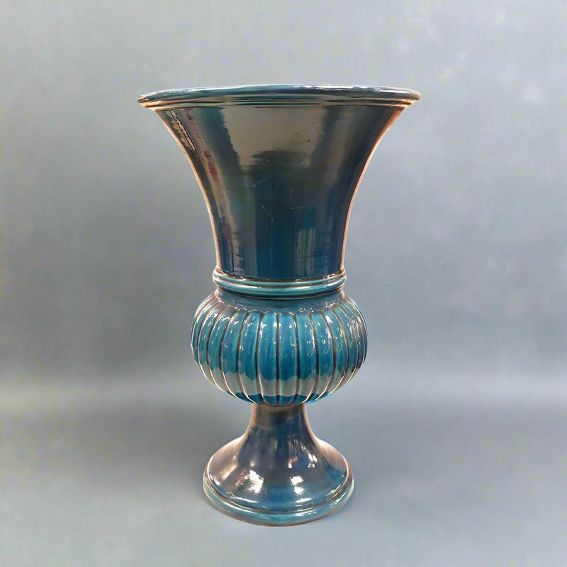 Art Deco Period French Glazed Ceramic Vase France circa 1920