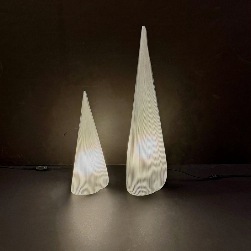 Italian Art Glass Table Lamps