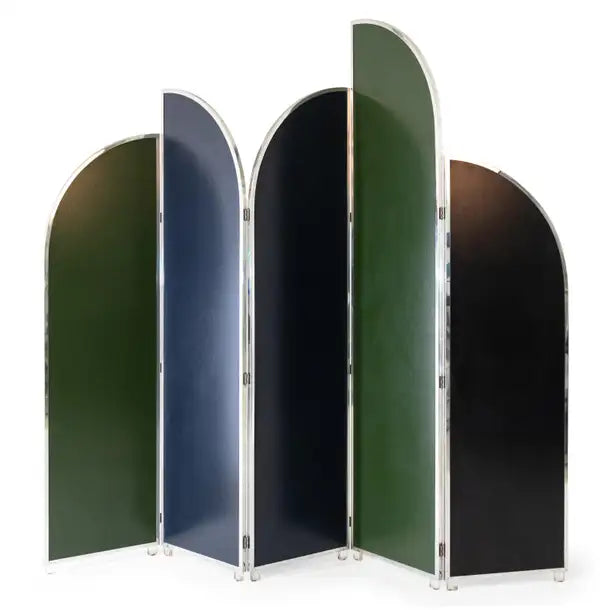 Colorful Modernist Folding Screen by Sandro Petti