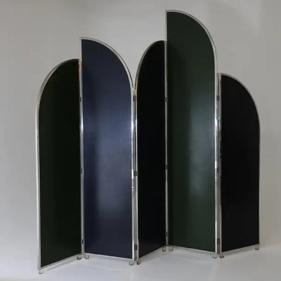 Colorful Modernist Folding Screen by Sandro Petti