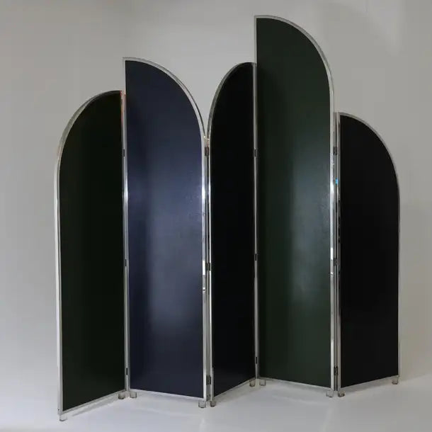 Colorful Modernist Folding Screen by Sandro Petti
