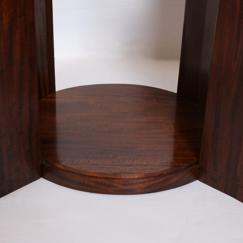 French Art Deco Walnut Table 1930