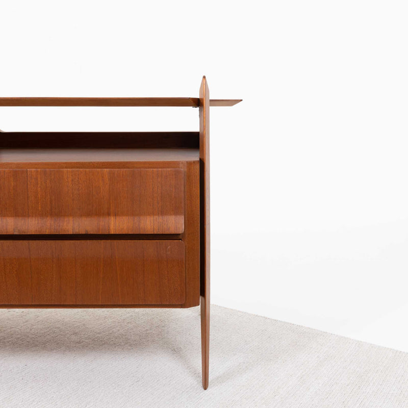 Mid-Century Sideboard in Teak, Italy 1950s