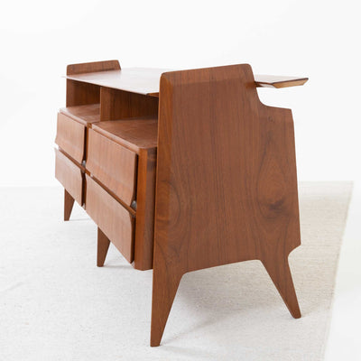 Mid-Century Sideboard in Teak, Italy 1950s