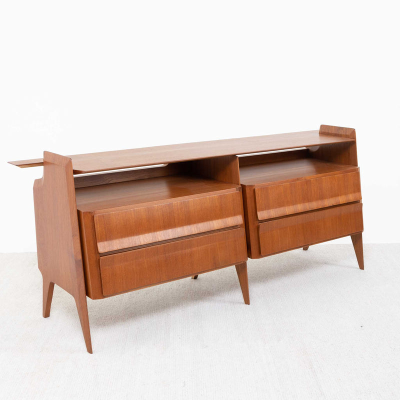 Mid-Century Sideboard in Teak, Italy 1950s