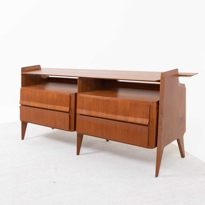 Mid-Century Sideboard in Teak, Italy 1950s