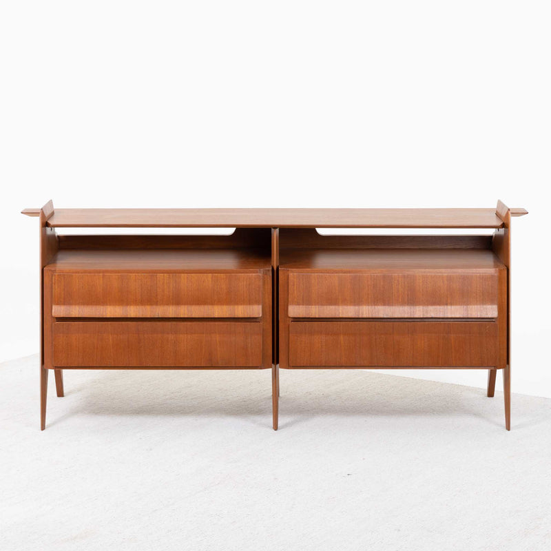 Mid-Century Sideboard in Teak, Italy 1950s