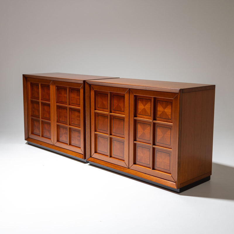 Pair of sideboards by Mobili i Caccia alla Volpe, Italy 1970s