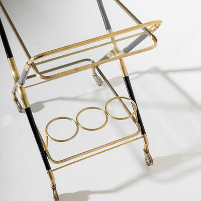 Bar Cart by Cesare Lacca, Italy 1950s
