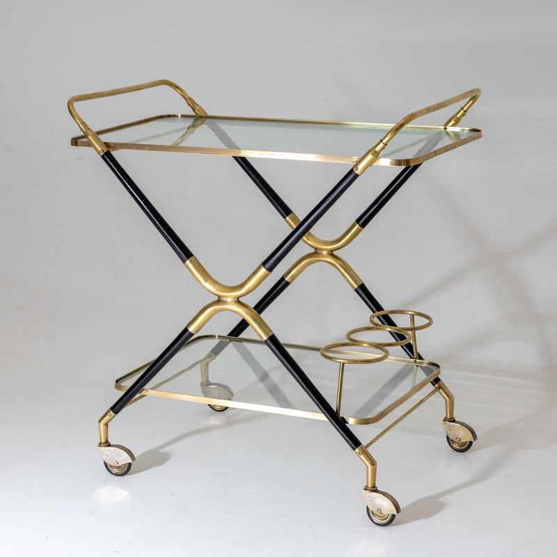 Bar Cart by Cesare Lacca, Italy 1950s