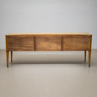 Sideboard with Parchment Front, Italy, Mid-20th Century