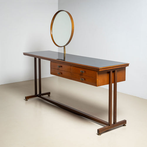 Italian Mid-Century Dressing Table, attributed to Silvio Cavatorta, 1950s