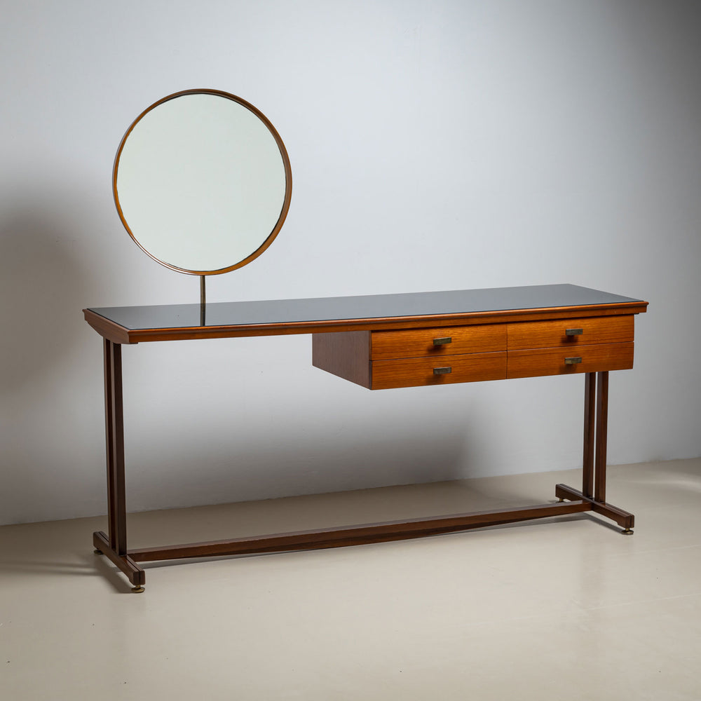 Italian Mid-Century Dressing Table, attributed to Silvio Cavatorta, 1950s
