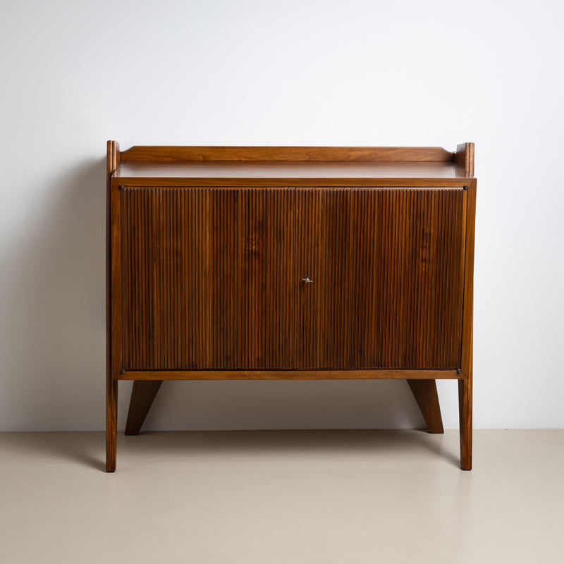 Walnut Sideboard, Italy, 1950s