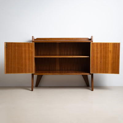 Walnut Sideboard, Italy, 1950s