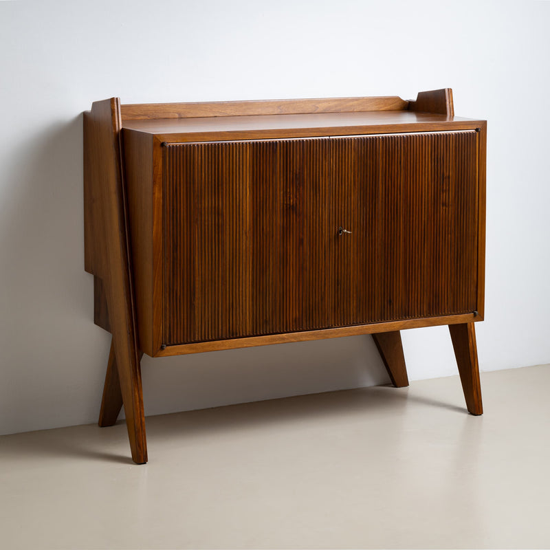 Walnut Sideboard, Italy, 1950s