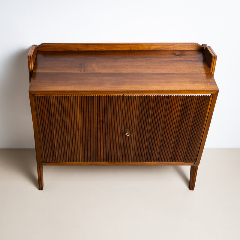 Walnut Sideboard, Italy, 1950s