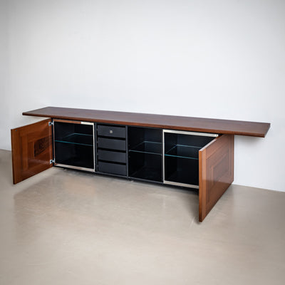 Long Sideboard, Model "Sheraton" by Giotto Stoppino and Lodovico Acerbis for Acerbis, Italy, 1970s