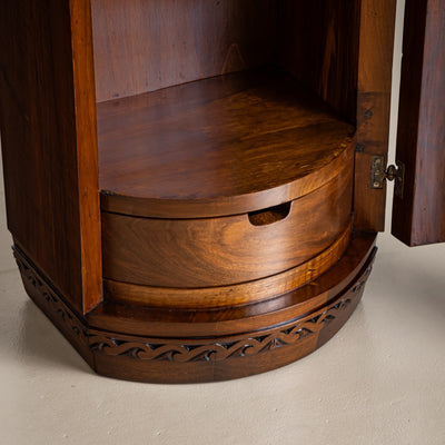 Pair of Art Deco Nightstands, Italy, 1940s