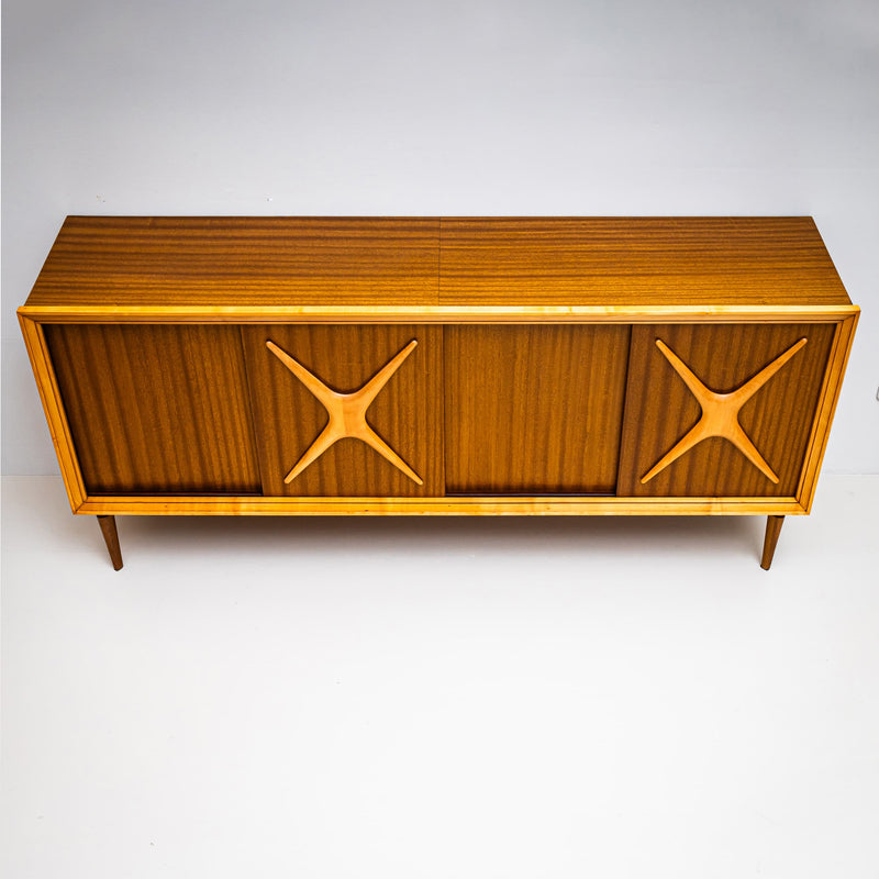 Pair of Sideboards, Italian Manufacture, Mid-20th Century