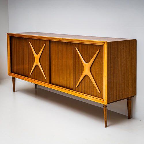Pair of Sideboards, Italian Manufacture, Mid-20th Century