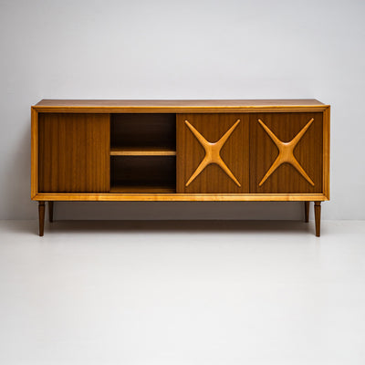 Pair of Sideboards, Italian Manufacture, Mid-20th Century