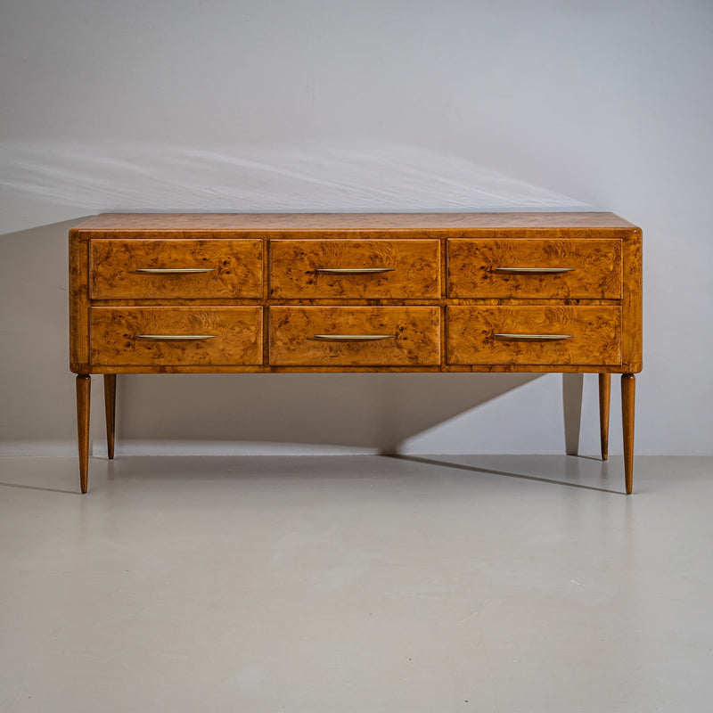 Sideboard with Drawers, Italy, Mid-20th Century