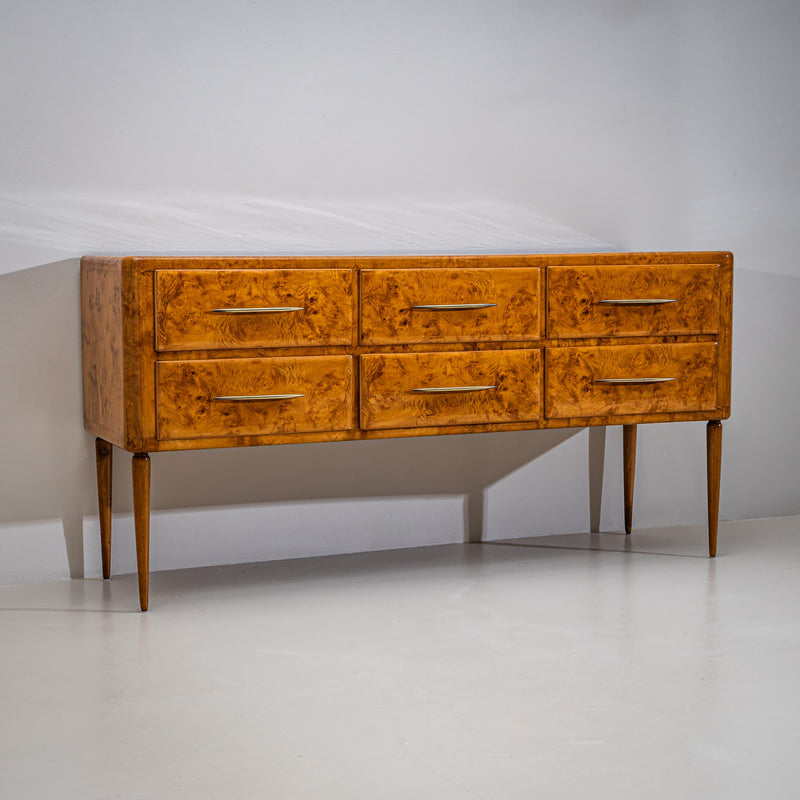 Sideboard with Drawers, Italy, Mid-20th Century