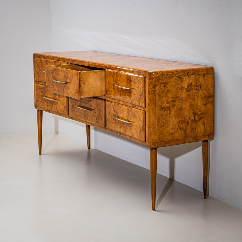 Sideboard with Drawers, Italy, Mid-20th Century