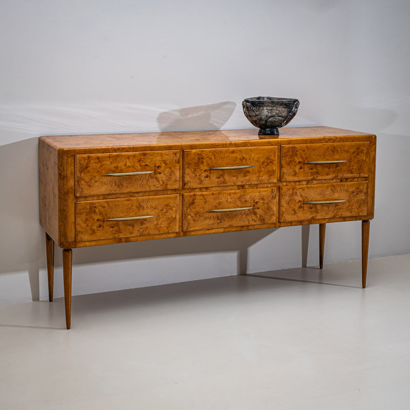 Sideboard with Drawers, Italy, Mid-20th Century