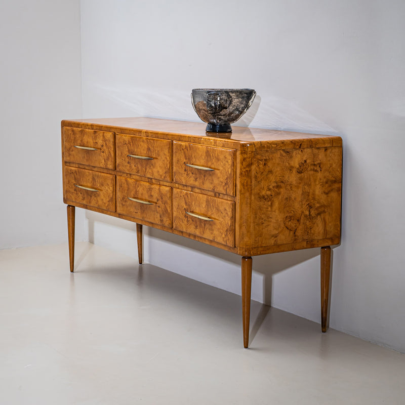 Sideboard with Drawers, Italy, Mid-20th Century