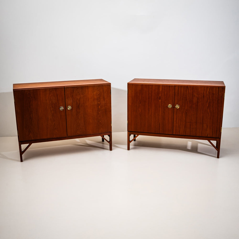 Pair of Sideboards, Model 232 by Børge Mogensen for FDB Møbler, Denmark, 1960s
