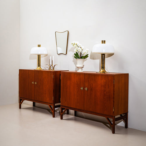 Pair of Sideboards, Model 232 by Børge Mogensen for FDB Møbler, Denmark, 1960s
