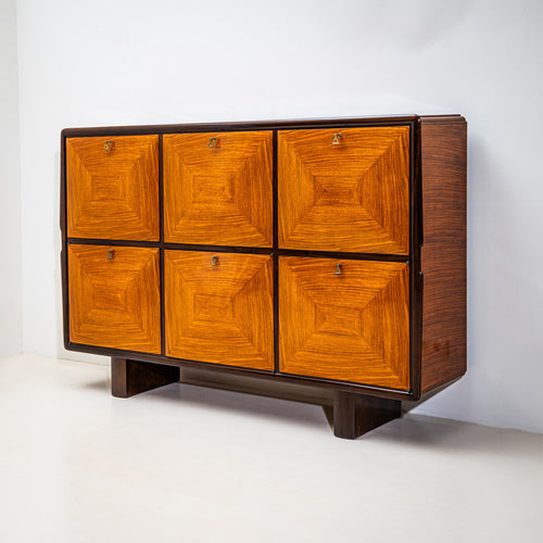 Highboard or Bar Cabinet, Italy, 1950s