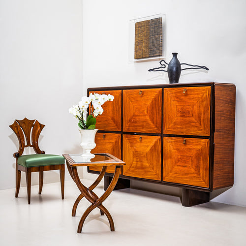 Highboard or Bar Cabinet, Italy, 1950s