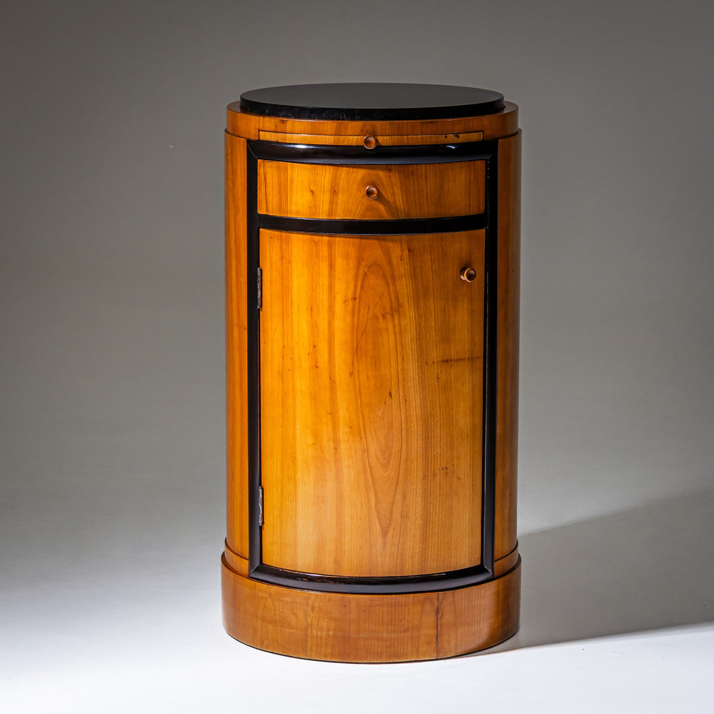 Art Deco Tambour Cabinet by Lingel, Hungary, 1920s/30s