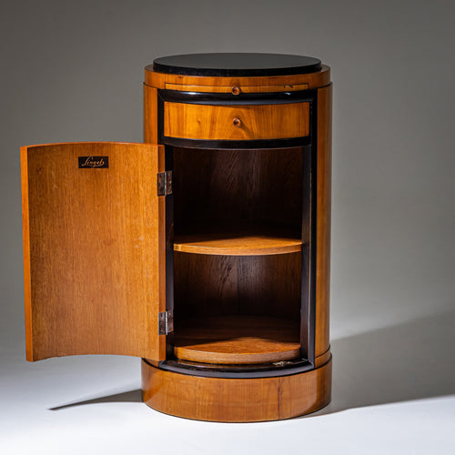 Art Deco Tambour Cabinet by Lingel, Hungary, 1920s/30s