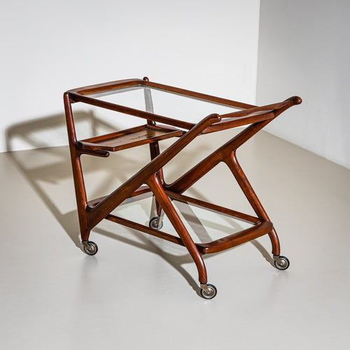 Bar Cart, Attributed to Cesare Lacca, Italy, 1950s