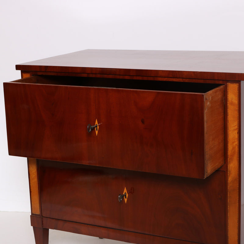 Austrian Biedermeier Mahogany Chest of Drawers Austria 1830