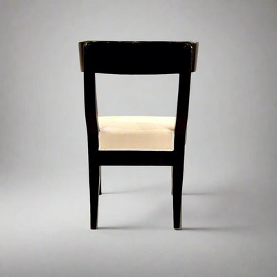 Pair of Klismos Ebonized Early 19th Century Side Chairs