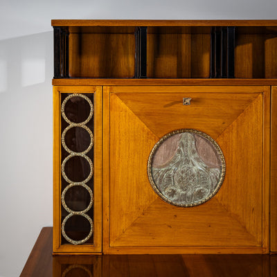 Art Deco Secretaire, likely Scandinavian, 1920s