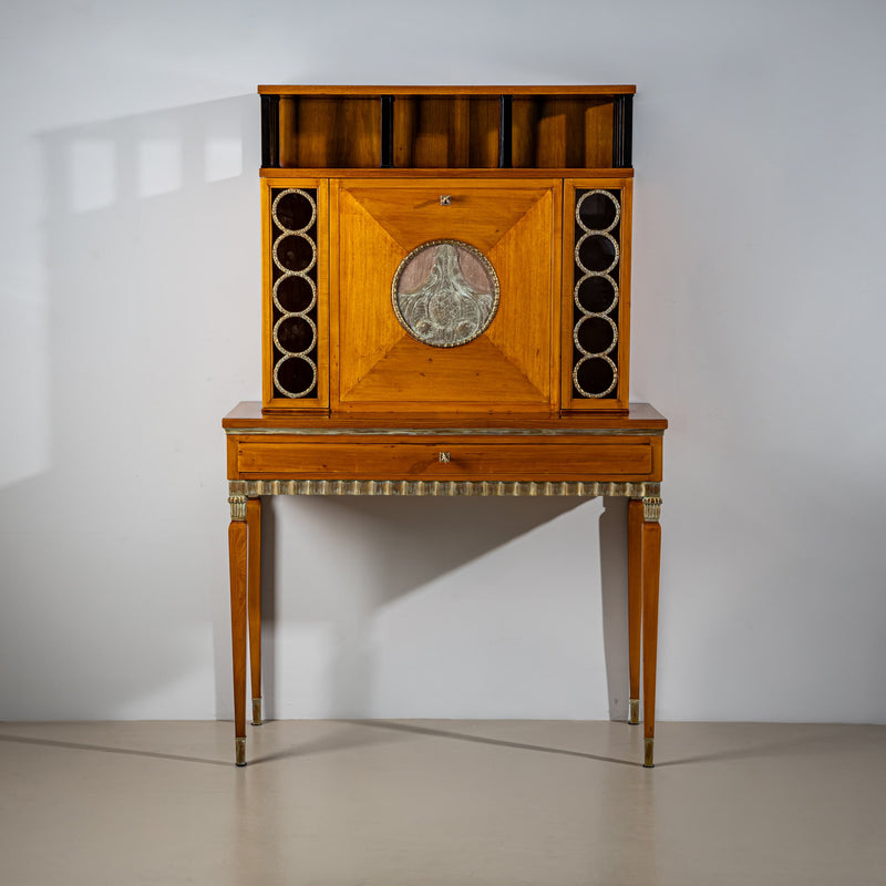 Art Deco Secretaire, likely Scandinavian, 1920s