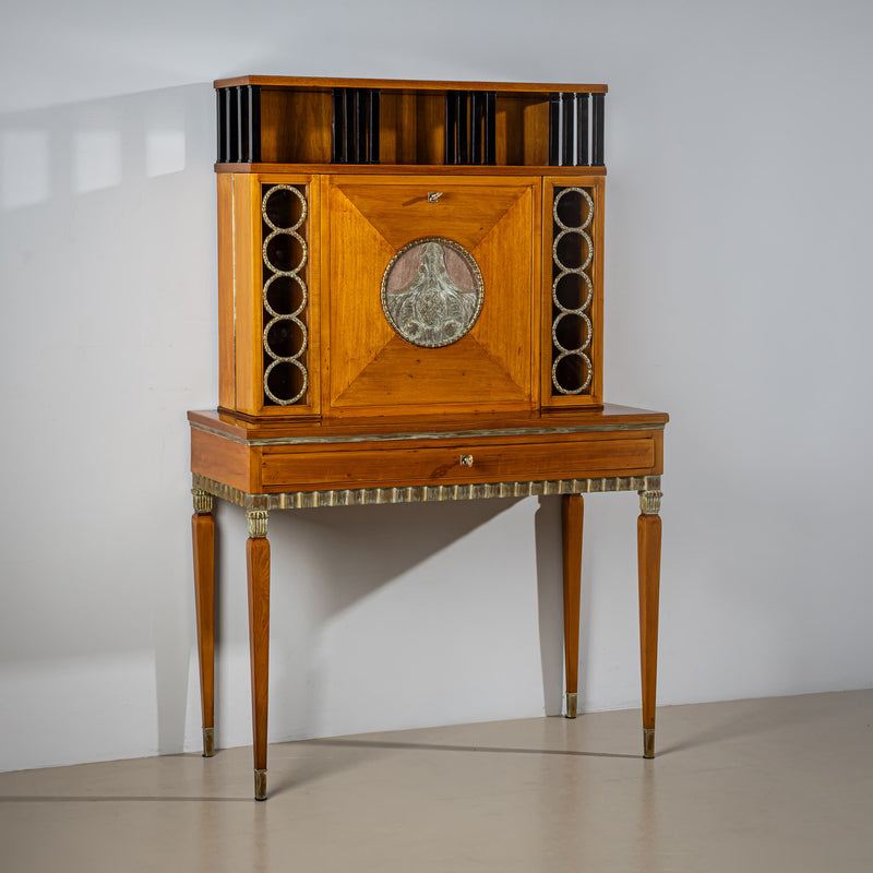 Art Deco Secretaire, likely Scandinavian, 1920s