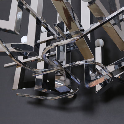 Italian Modernist Sixteen Light Chandelier