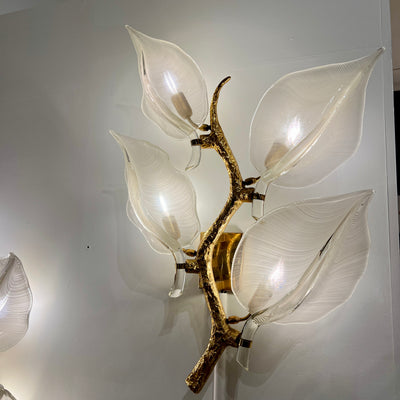 Large Pair of Sconces by Franco Luce