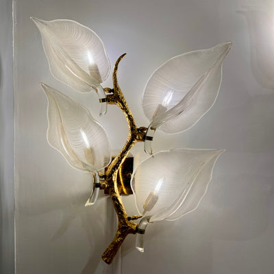 Large Pair of Sconces by Franco Luce