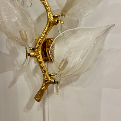 Large Pair of Sconces by Franco Luce