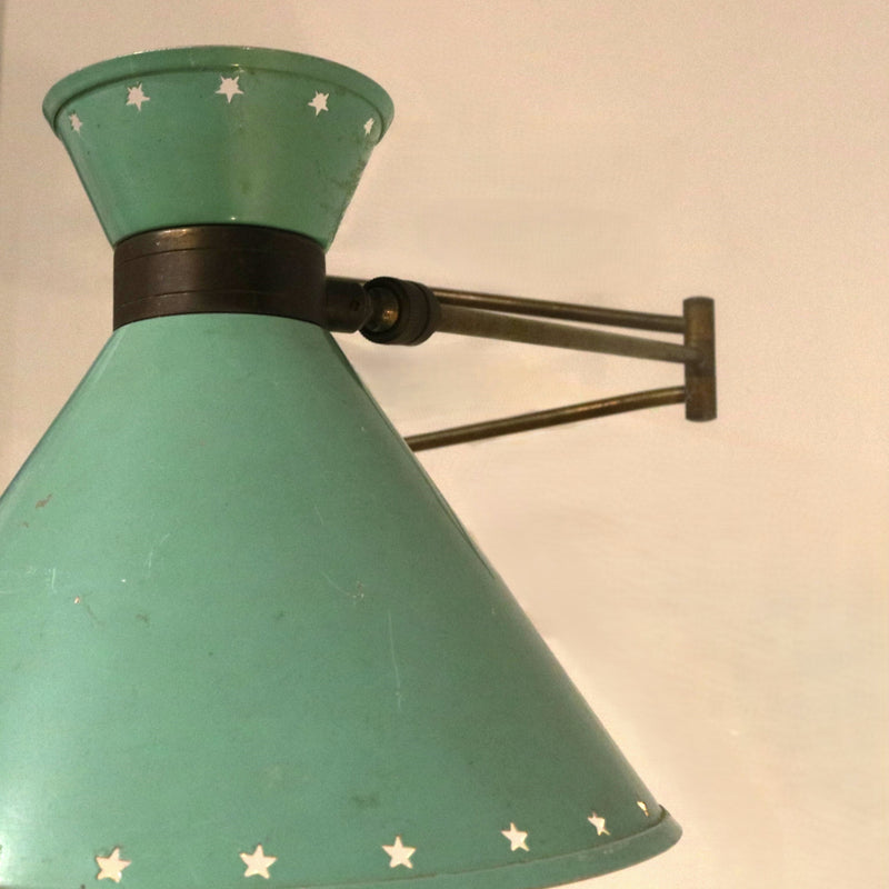 Pair of Articulated Wall Lights , France 1950&