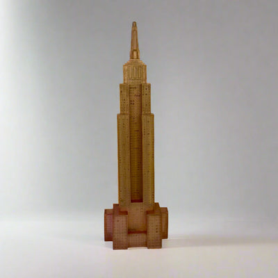Empire State Building Skyscraper Floor Lamp, Italy, c1970